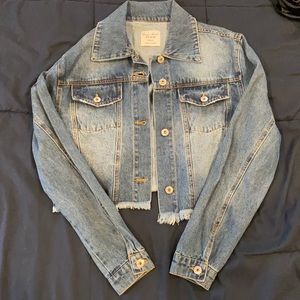 Cropped Denim Jacket